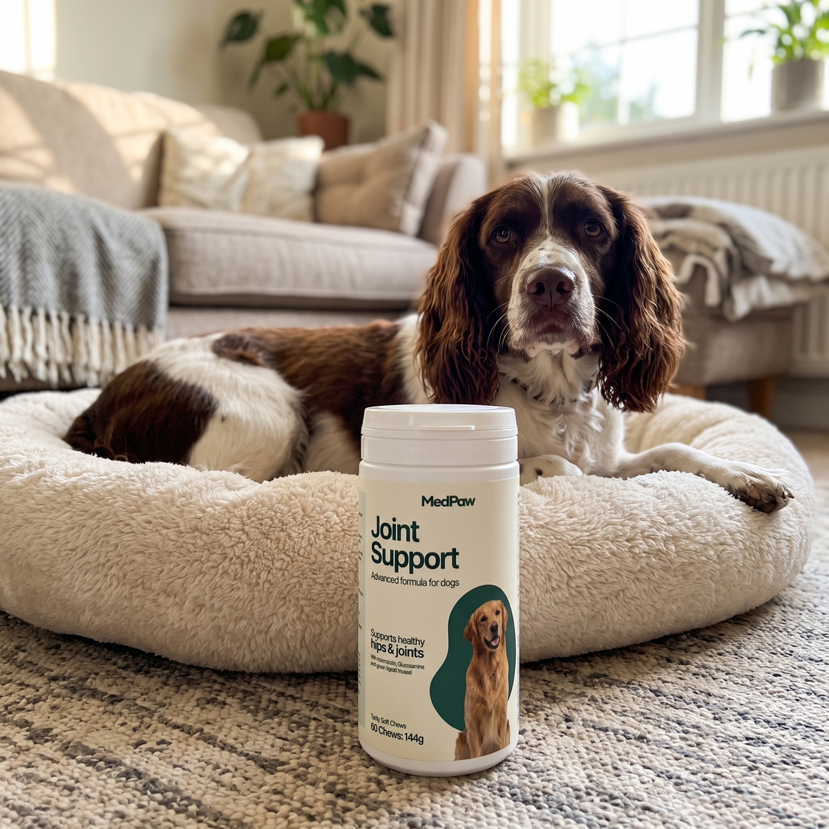 The best supplement for a dog losing muscle