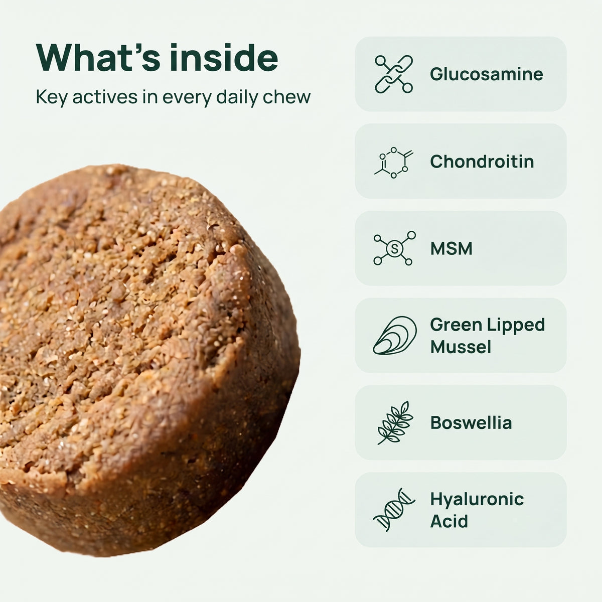 Soft chew joint supplement for dogs by MedPaw